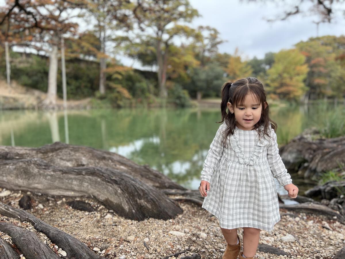Hadley Plaid Ruffle Dress
