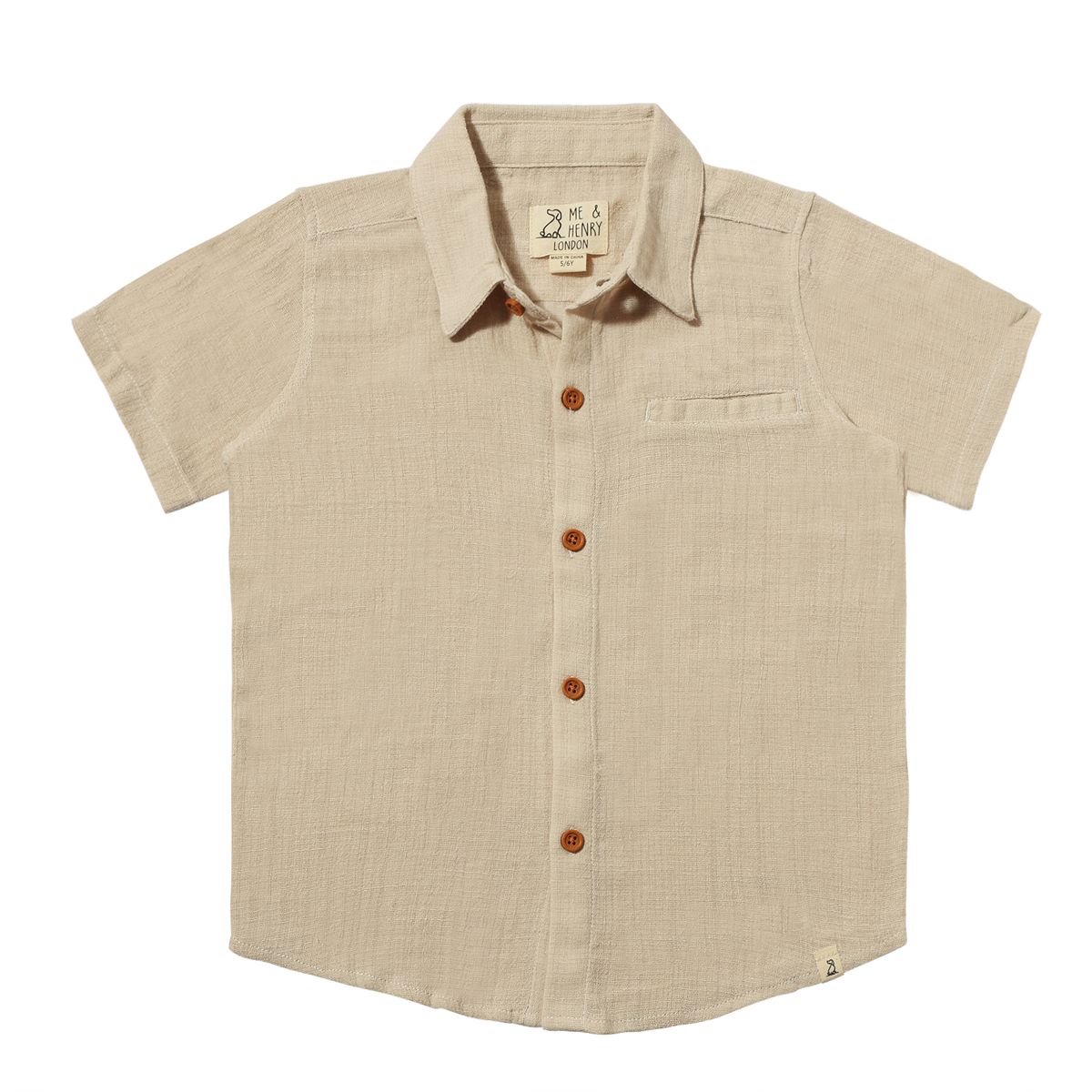 Daddy and Me Beige Shirt