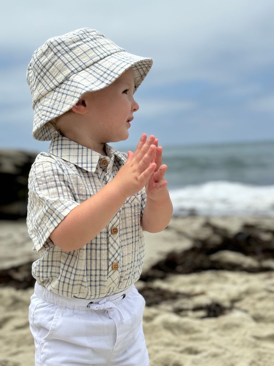 Riley Plaid Bucket Hat