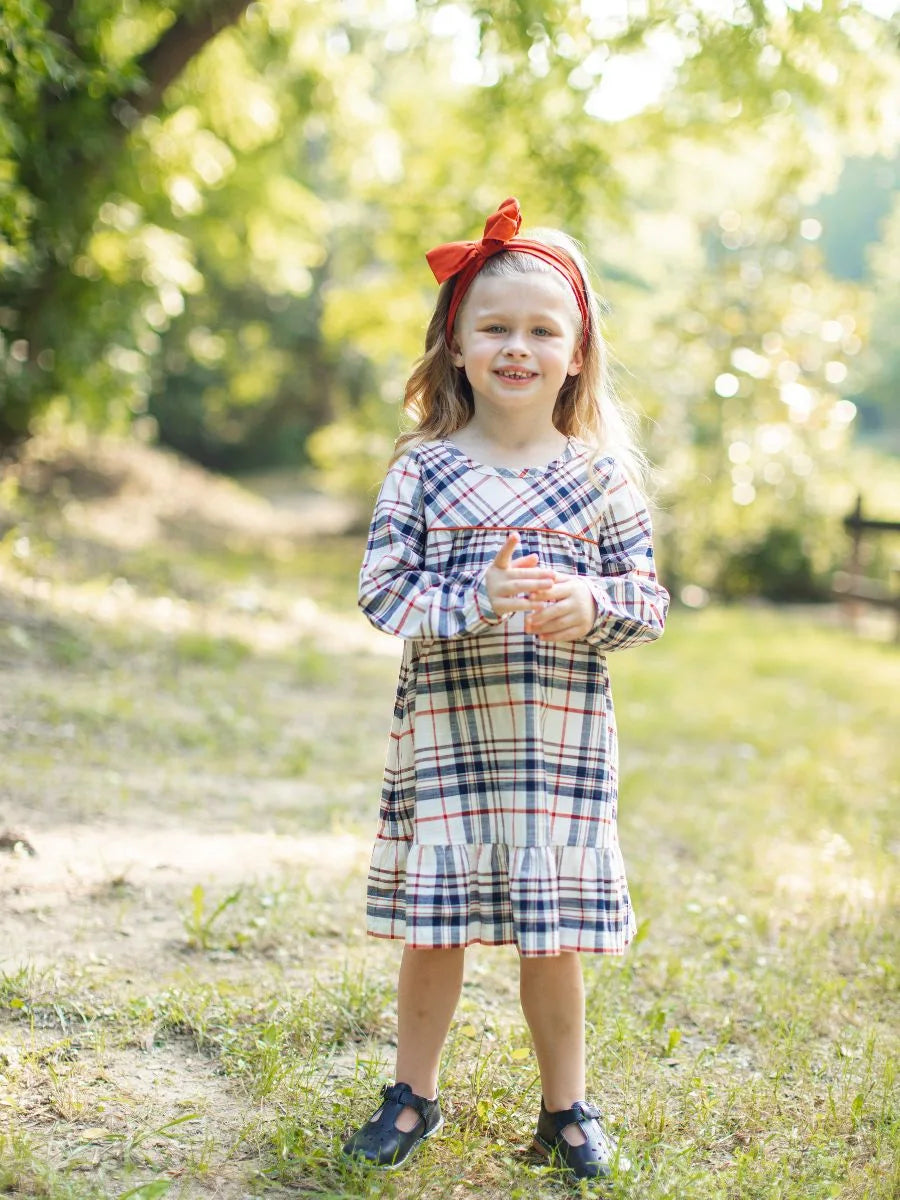 Harvest Ruffle Hem Dress