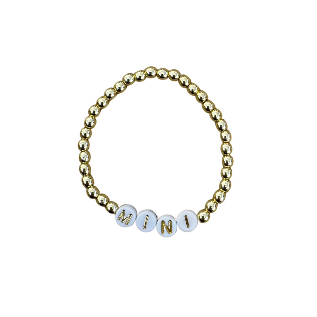 Mini Gold Beaded Bracelet