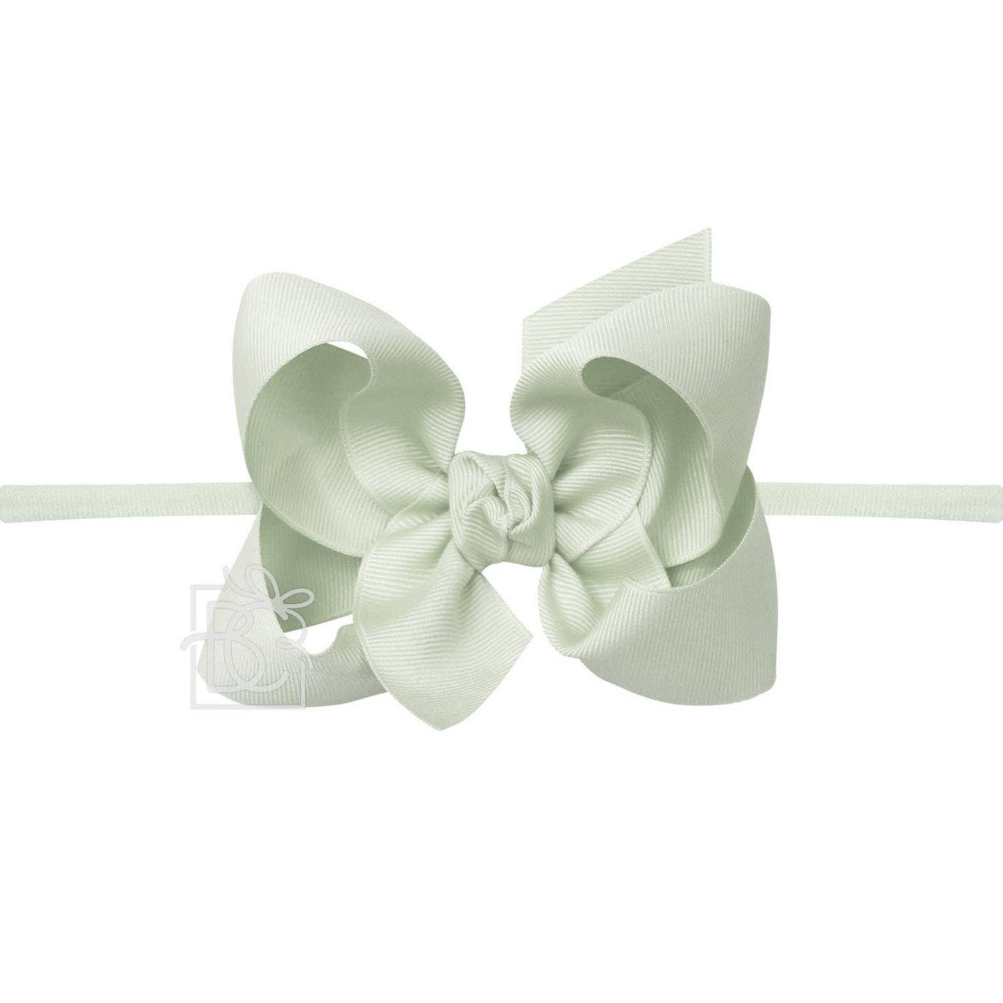 Sage Headband Bow