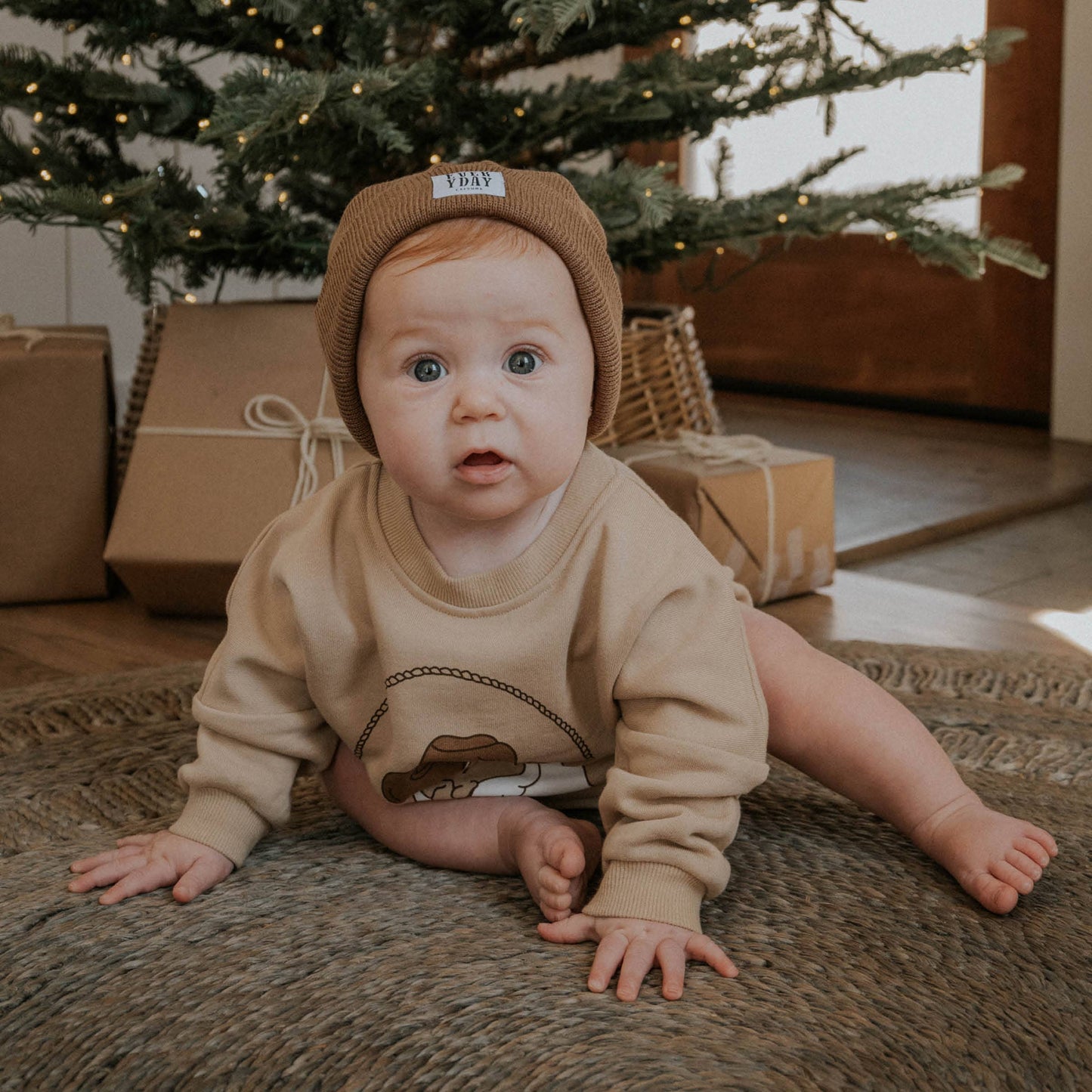 Ranch Santa Bubble Romper