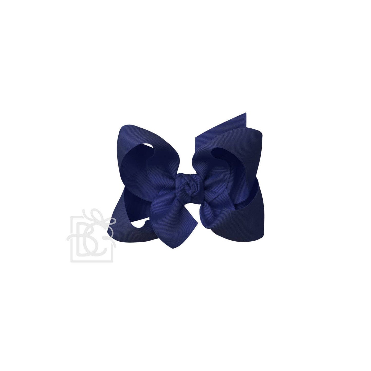 Navy Clip Bow