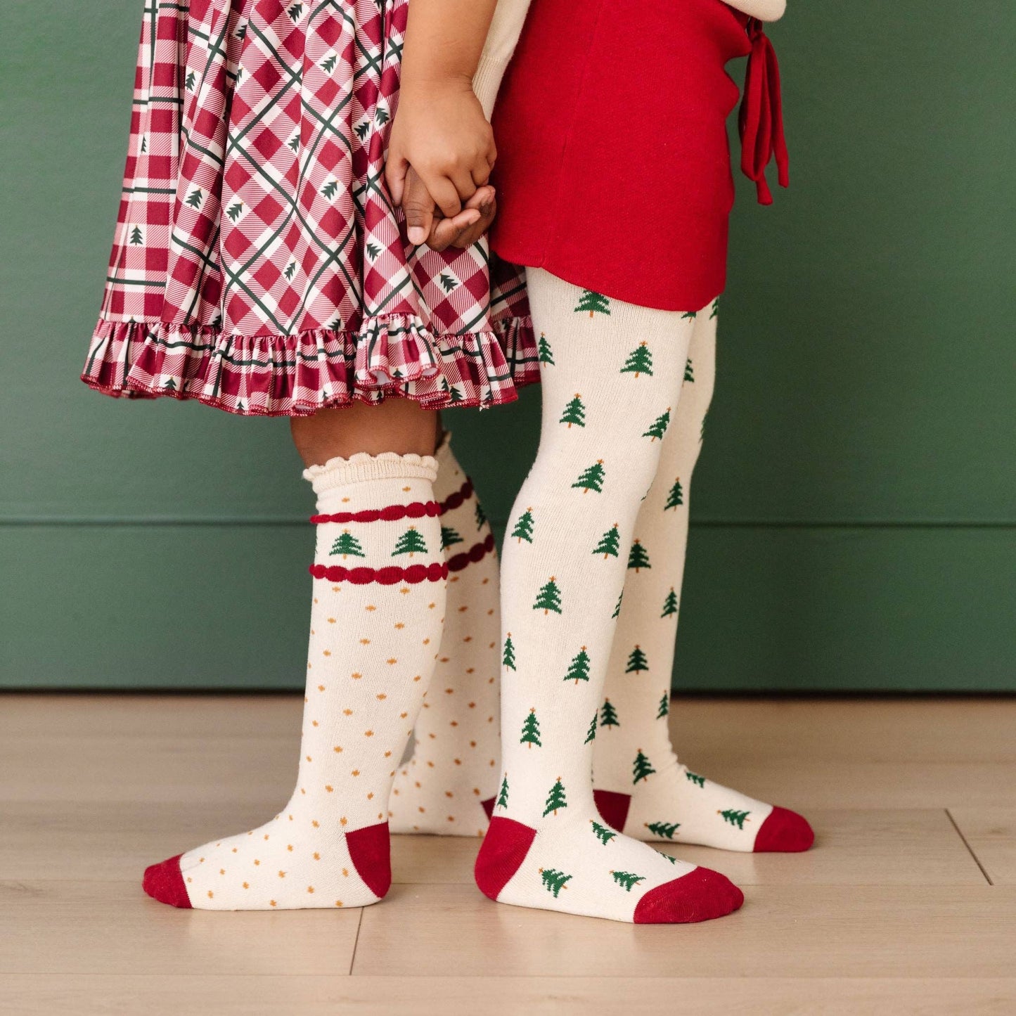 Tree Farm Knee High Socks