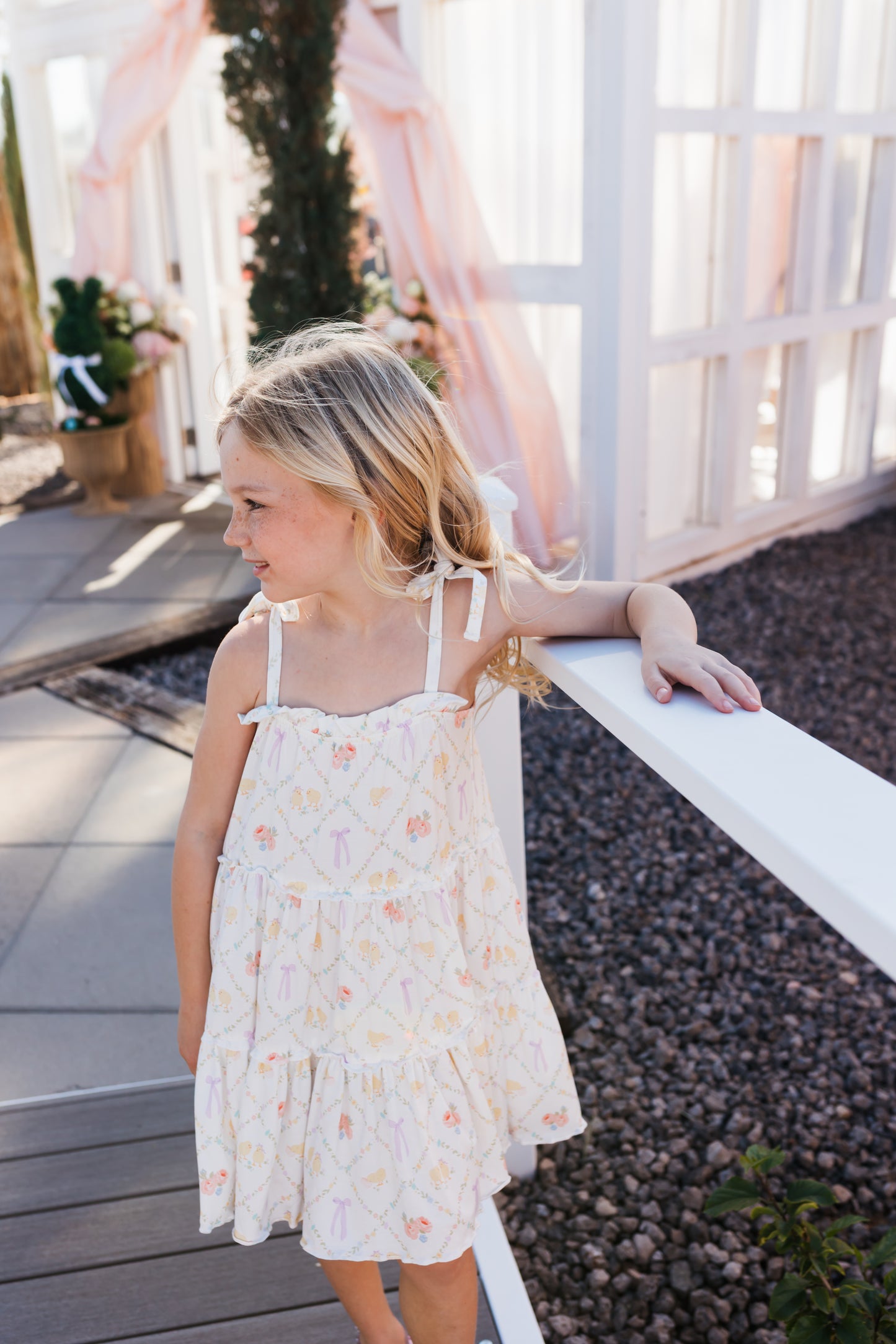 Peep and Petal Twirl Dress