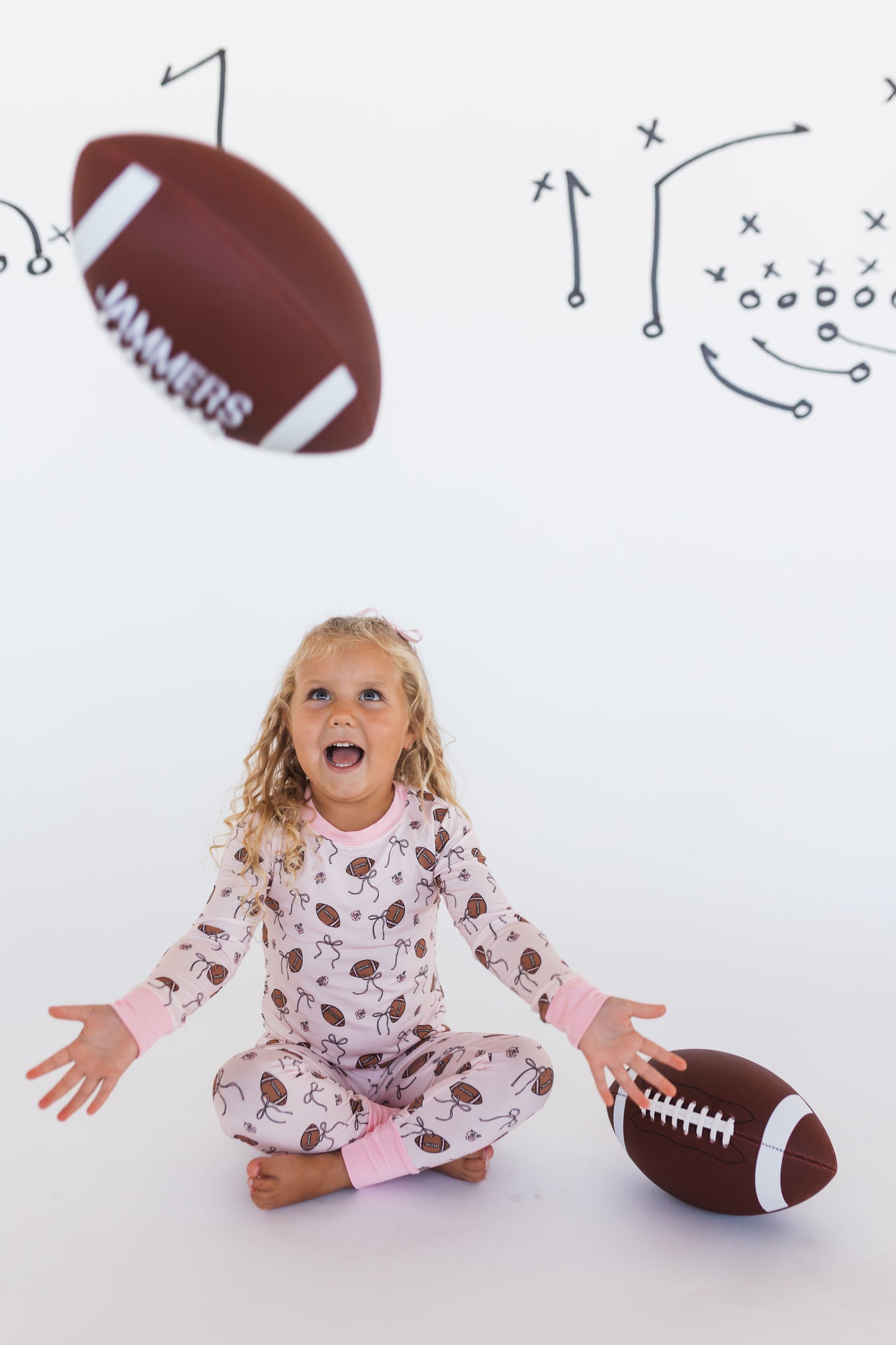 Blush Football Two Piece Set