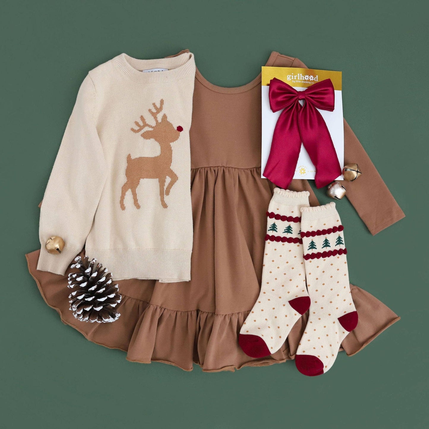 Tree Farm Knee High Socks