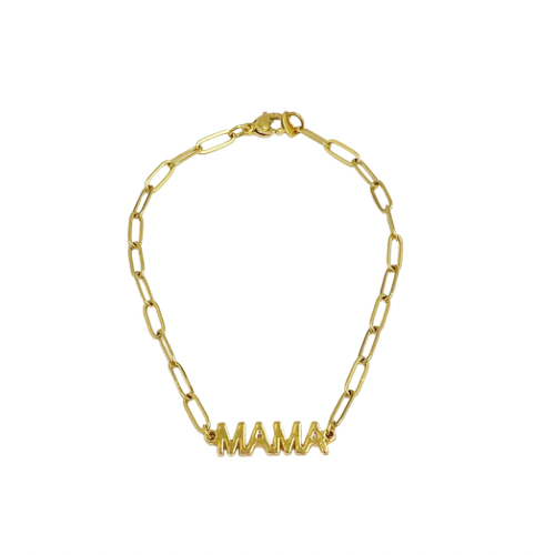 Mama Paperclip Bracelet