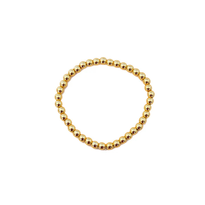 Goldie 4mm Beaded Bracelet