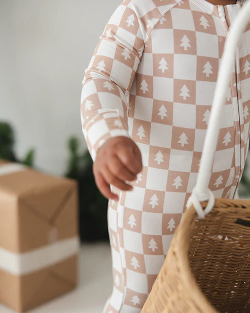 Pine Checker Bamboo Sleeper