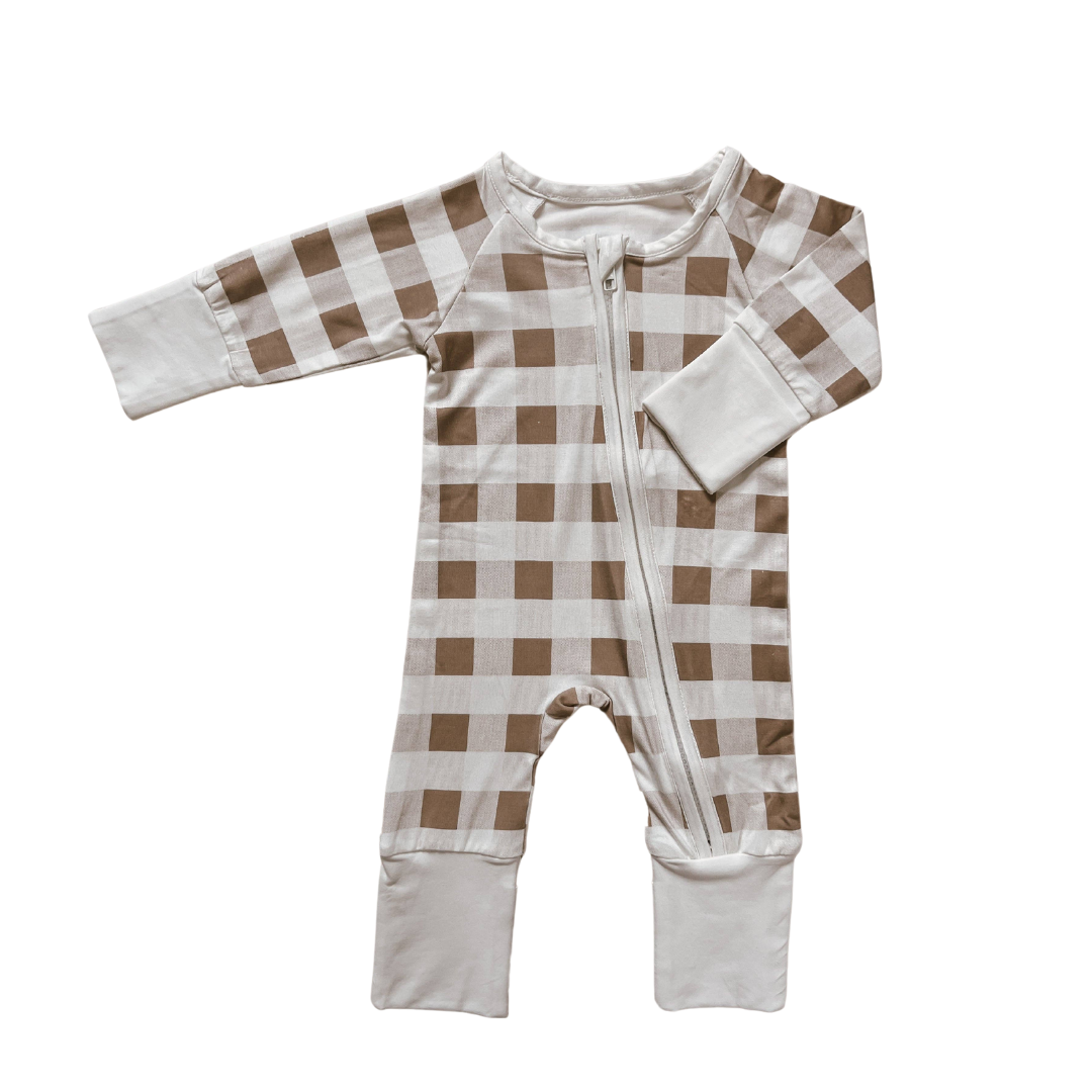 Checkered Bamboo Sleeper