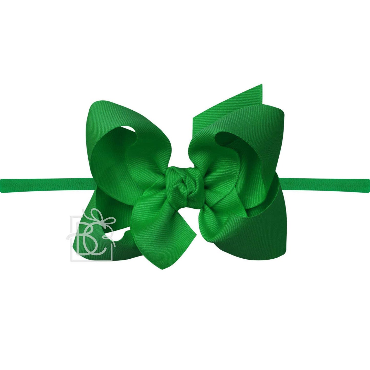 Green Headband Bow
