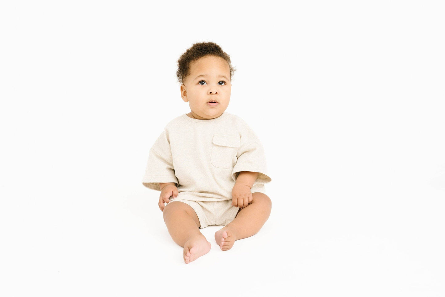 Oatmeal Slouchy Cargo Set