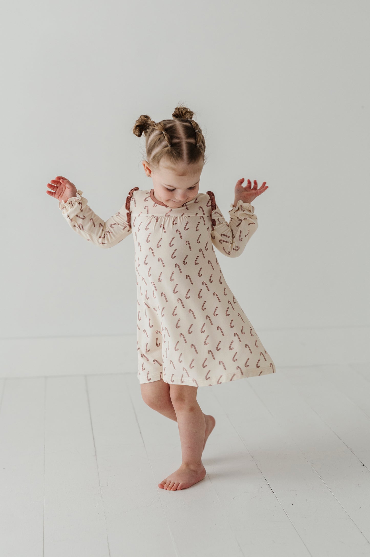 Candy Cane Bamboo Nightgown