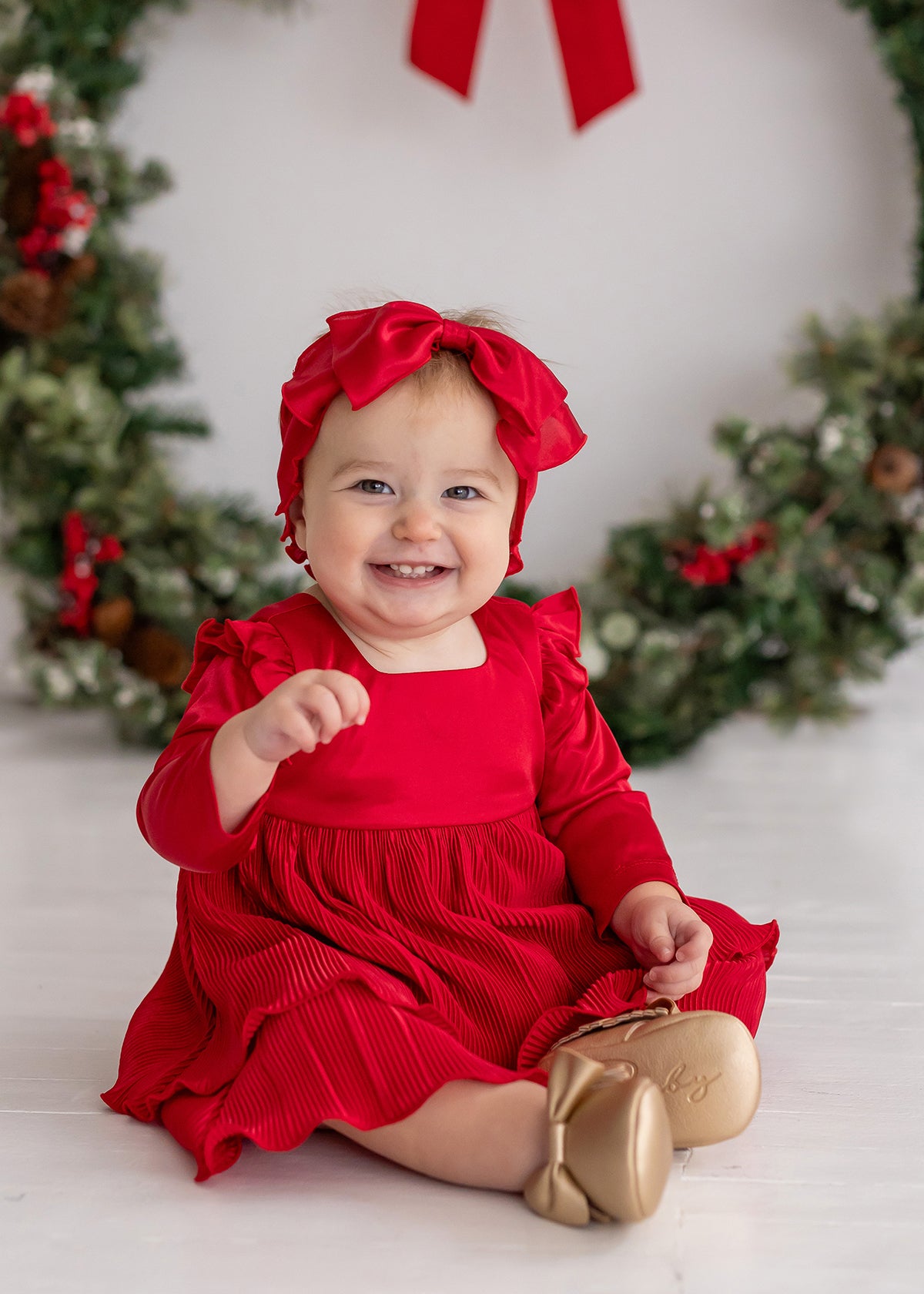Merry-N-Bright Baby Dress