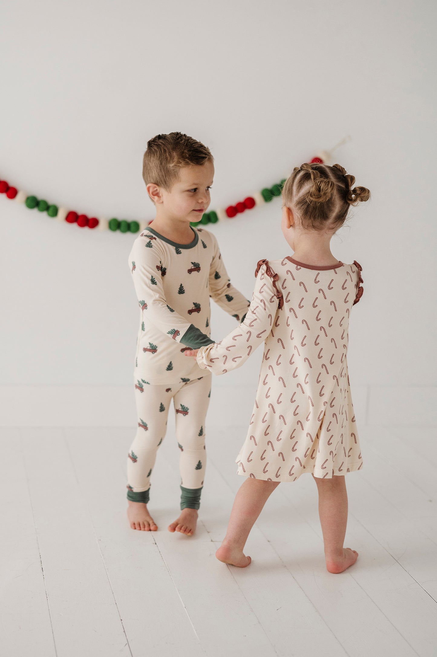 Candy Cane Bamboo Nightgown