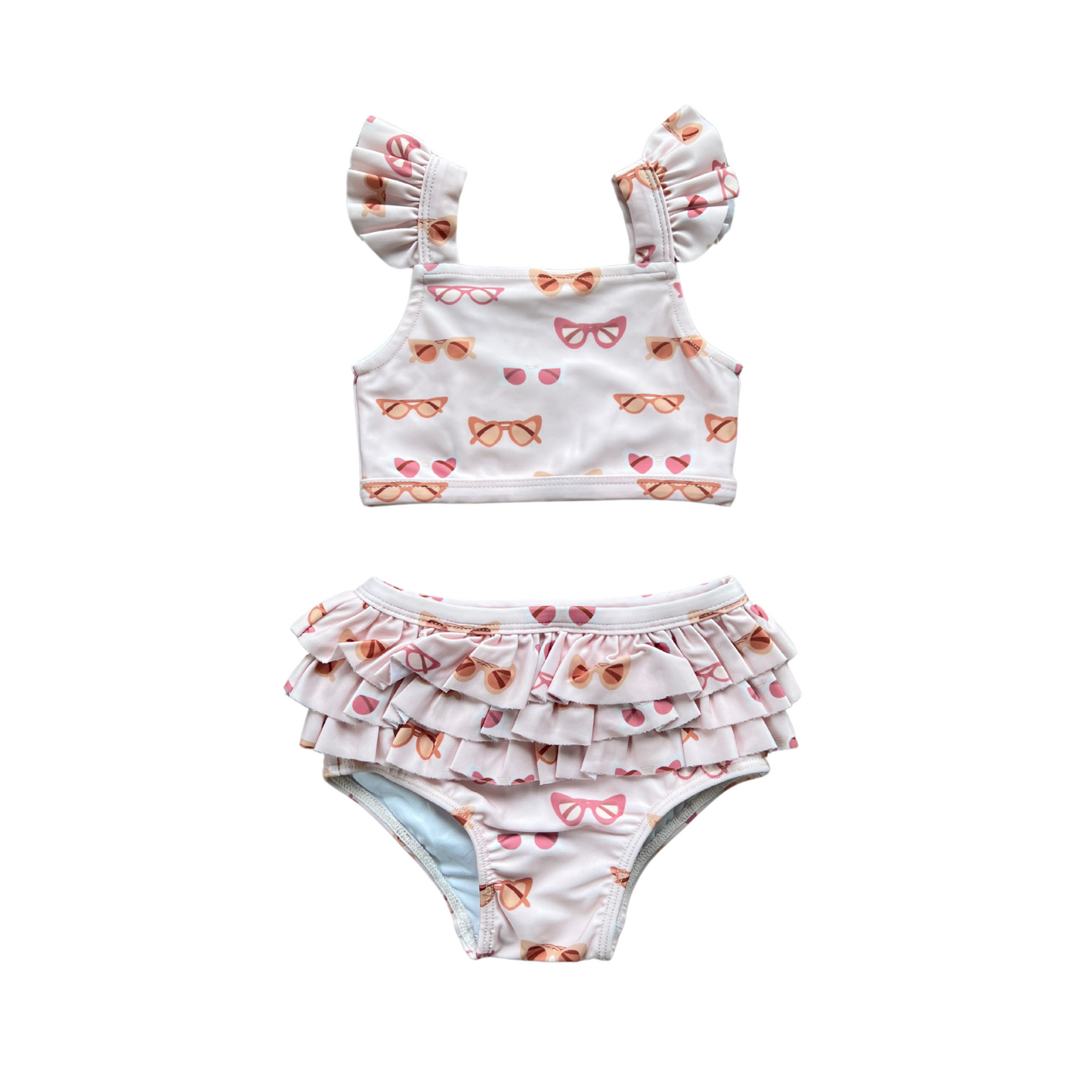 Retro Shades Two-Piece Swimsuit