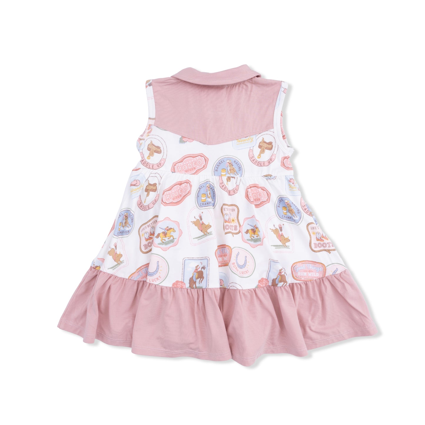 Rodeo Patches Bodysuit Dress
