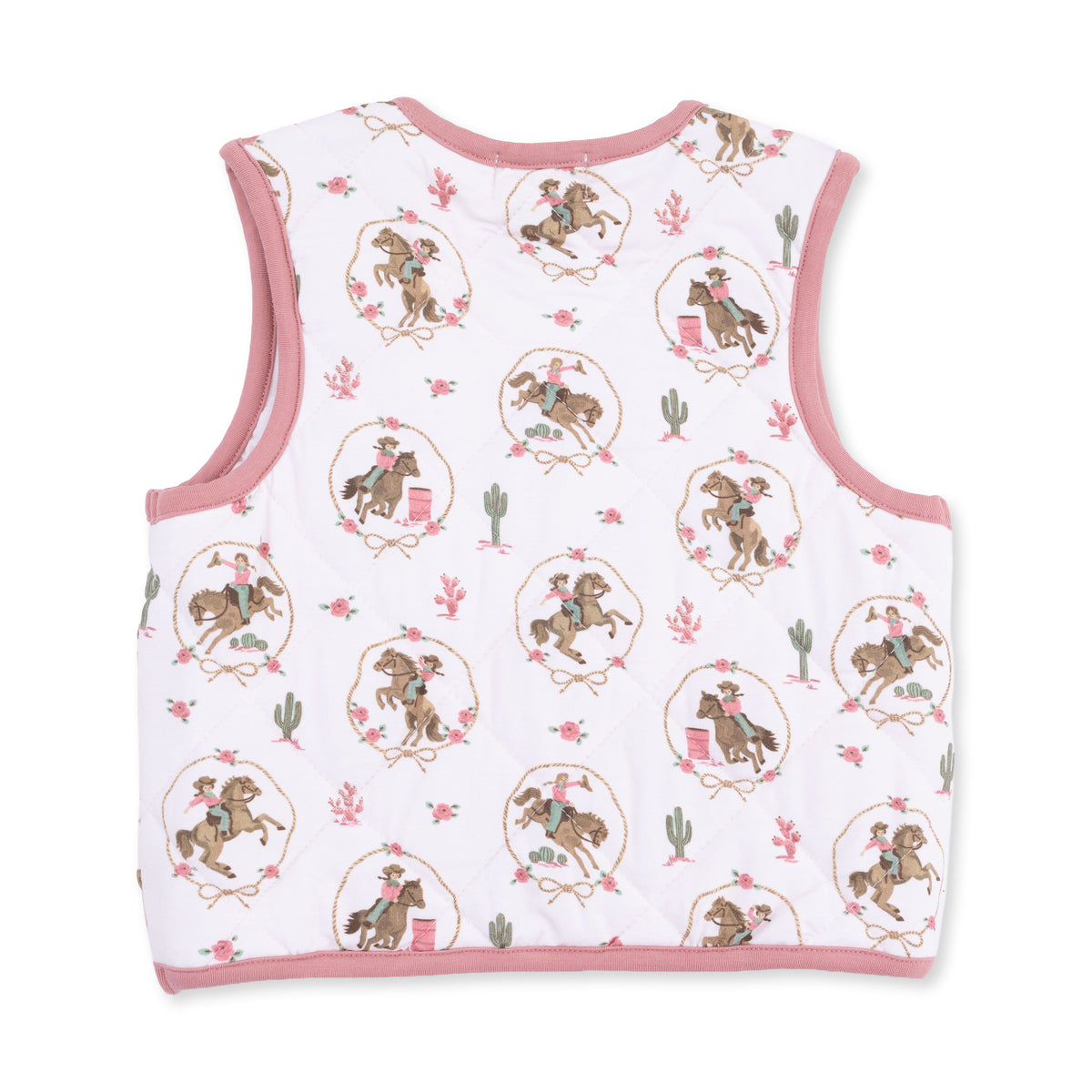 Cowgirl Cameos Quilted Vest