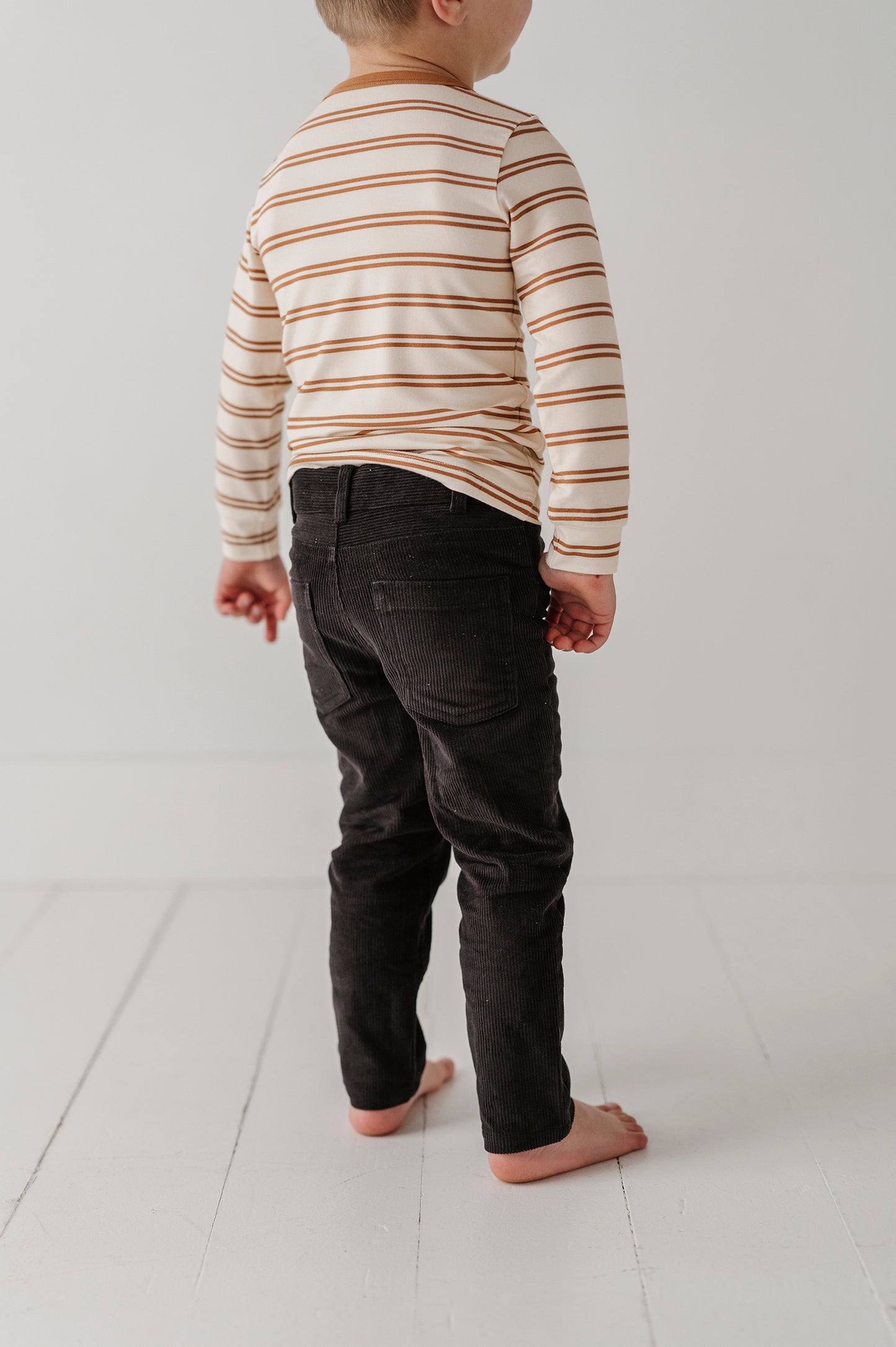 Black Corded Pants