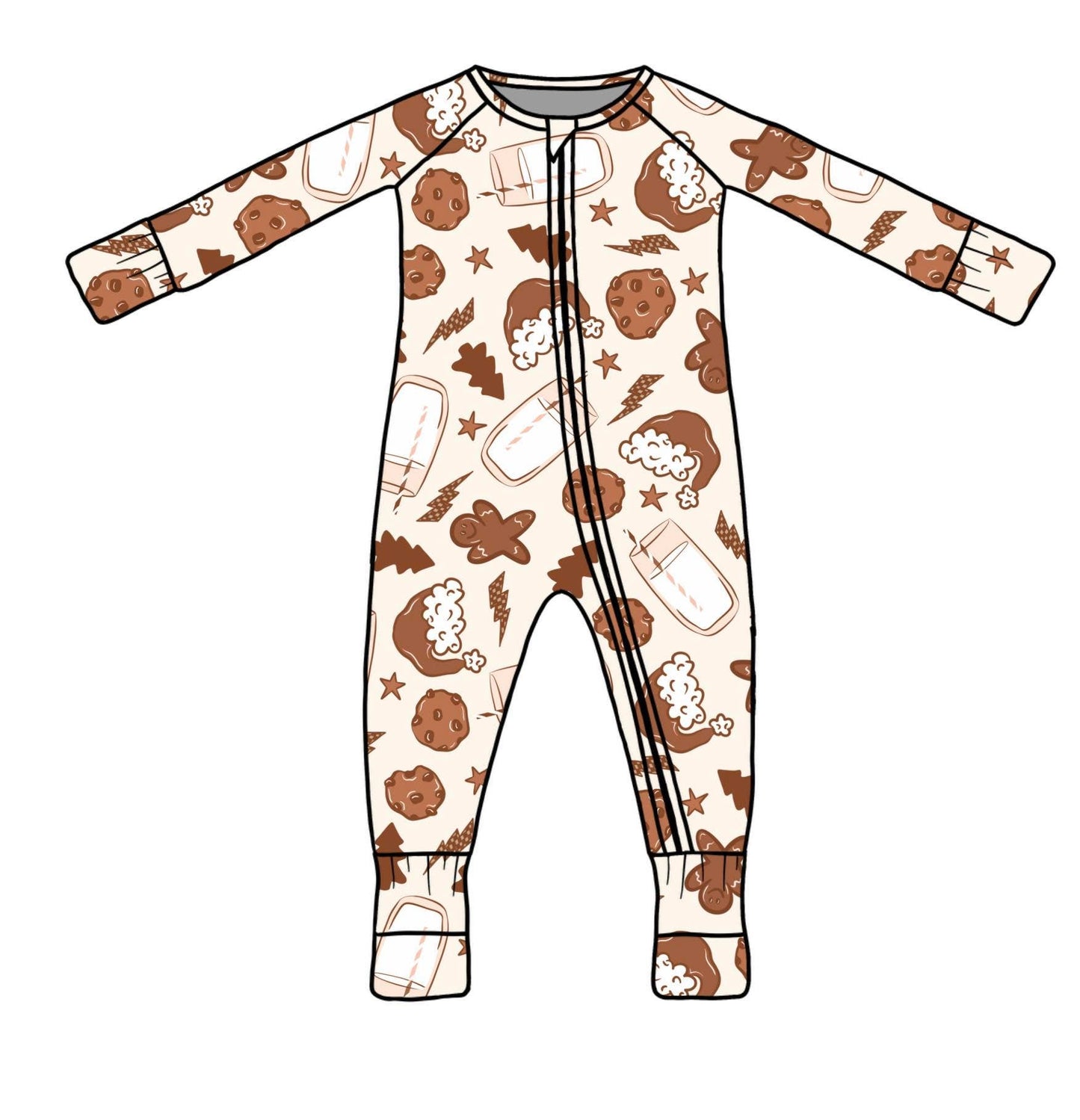 Milk & Cookies Romper
