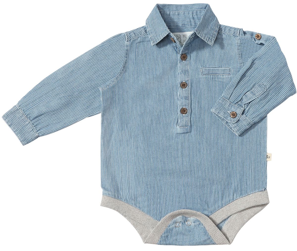 Chambray Woven Onesie