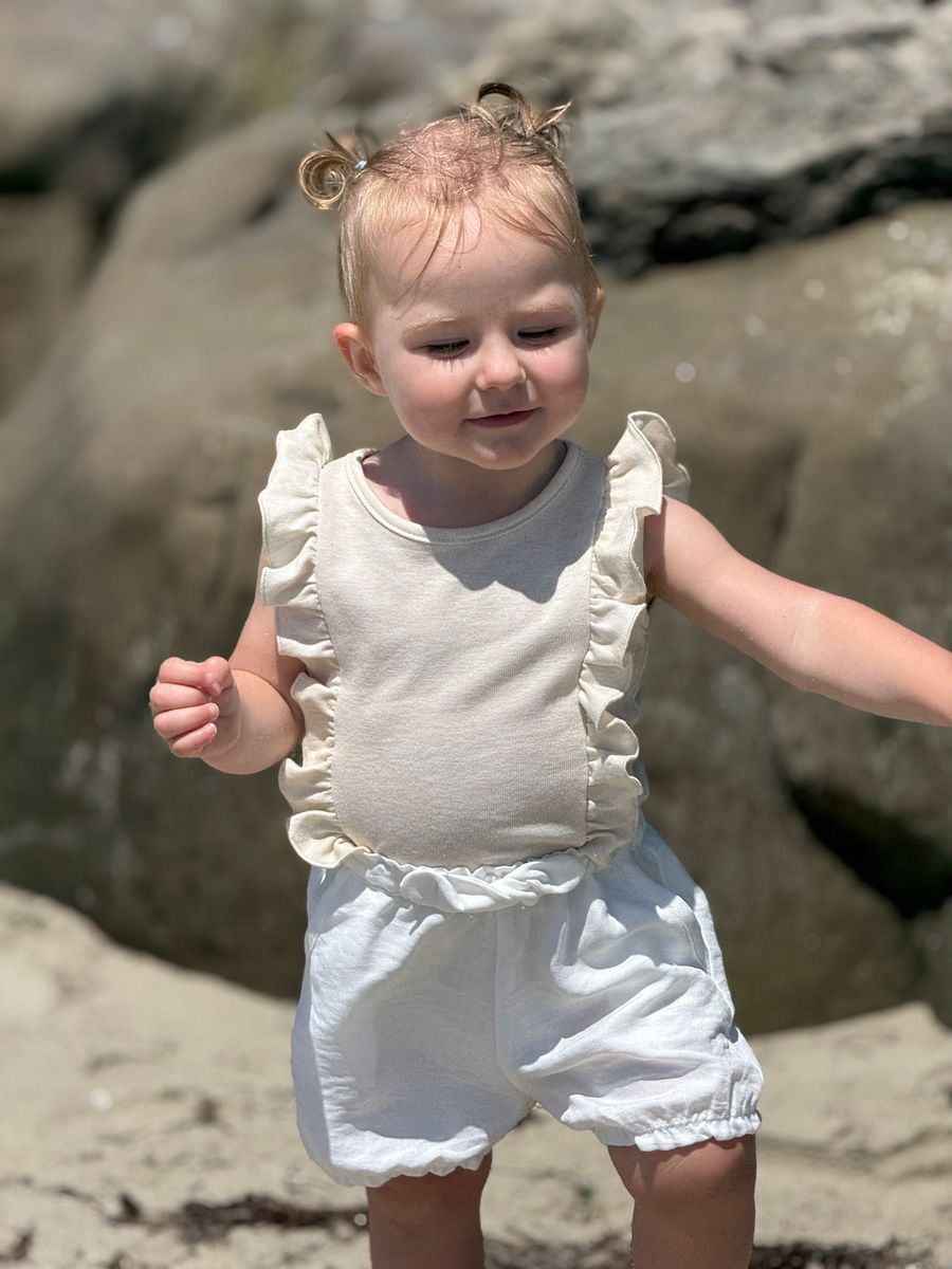 Lark Ruffle Onesie