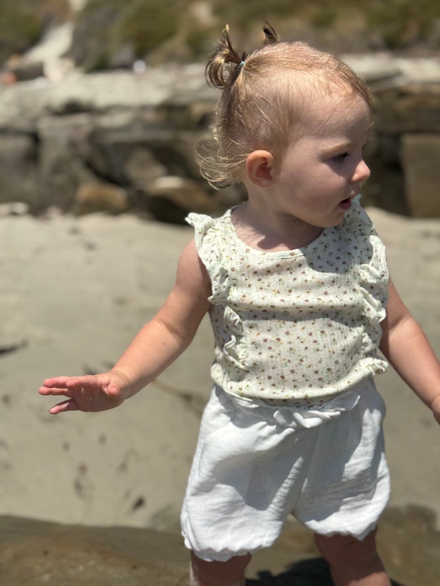 Lark Ruffle Onesie