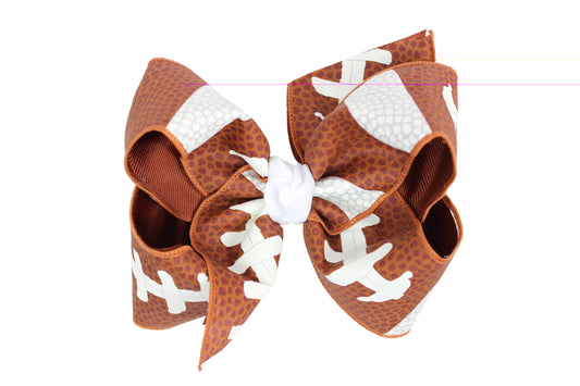 Football Clip Bow