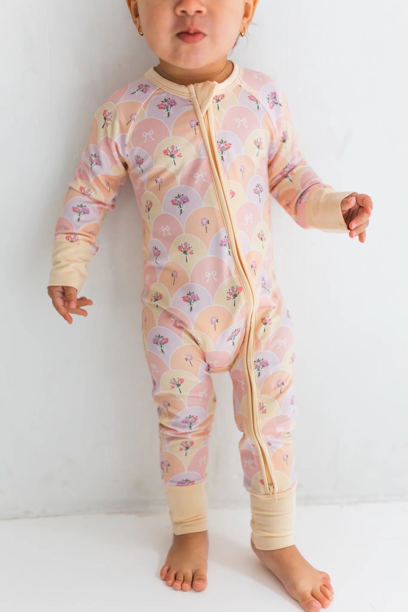 Savannah Zipper Romper