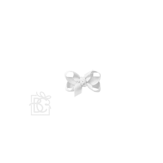 White Infant Bow