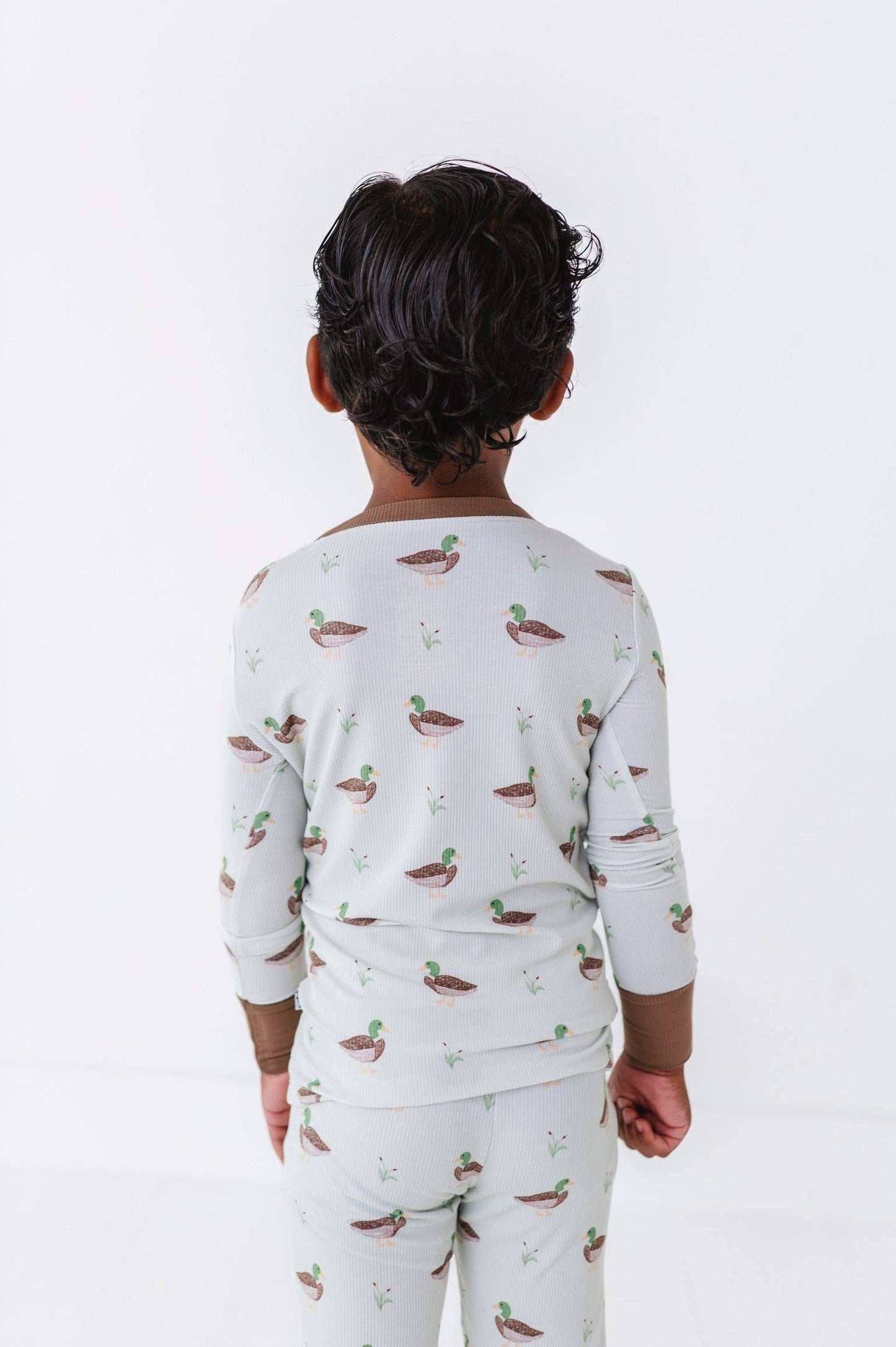 Duck, Duck Cute Ribbed Pajamas