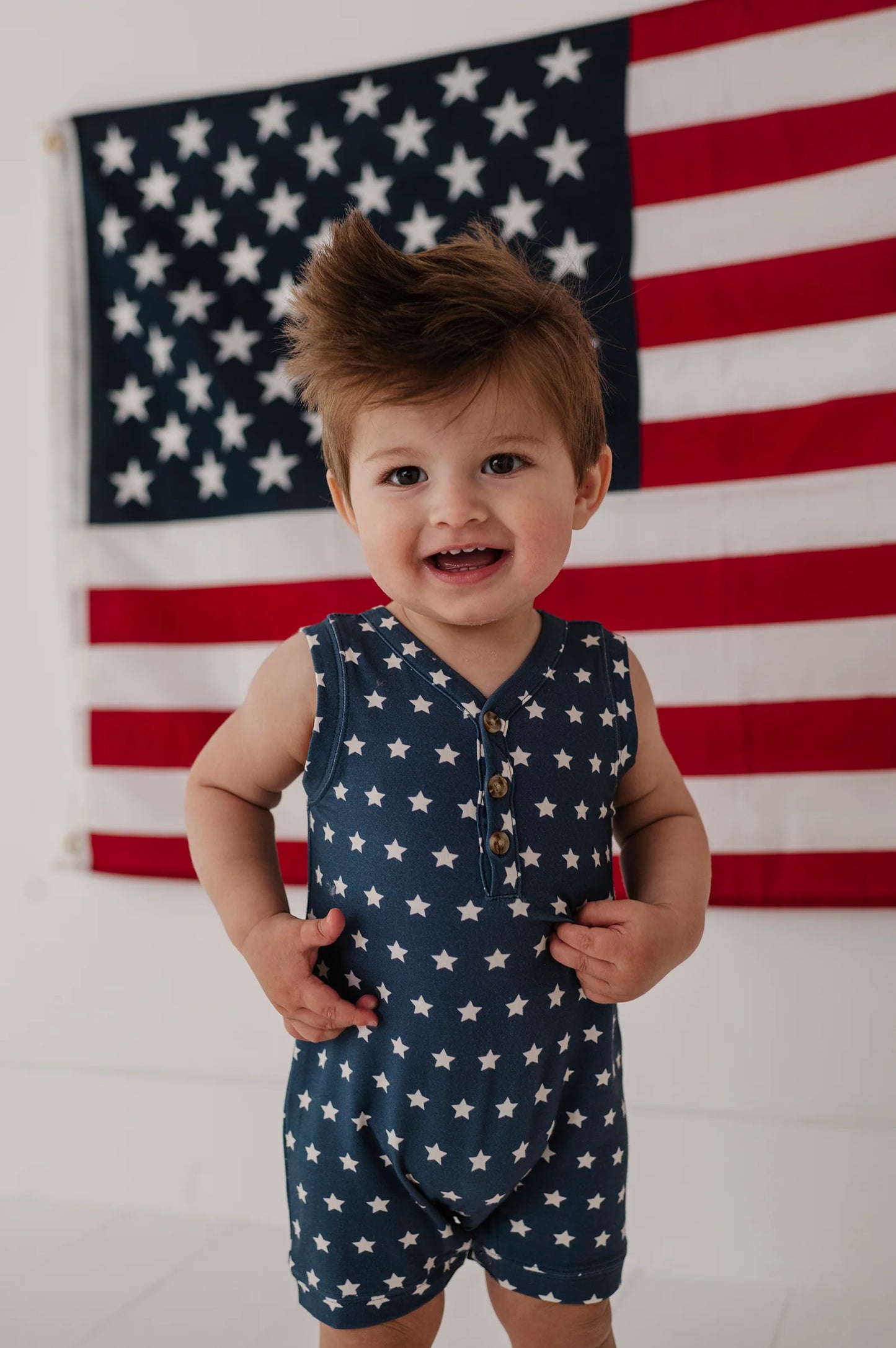 American Stars Romper