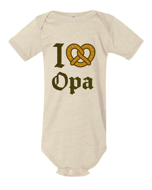PRE-ORDER: I Heart Opa Onesie