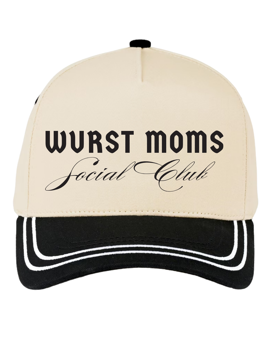 PRE-ORDER: Black Wurst Moms Social Club Hat