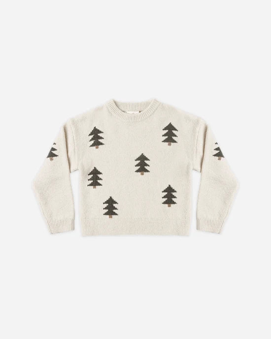 Aspen Sweater Tree Jacquard