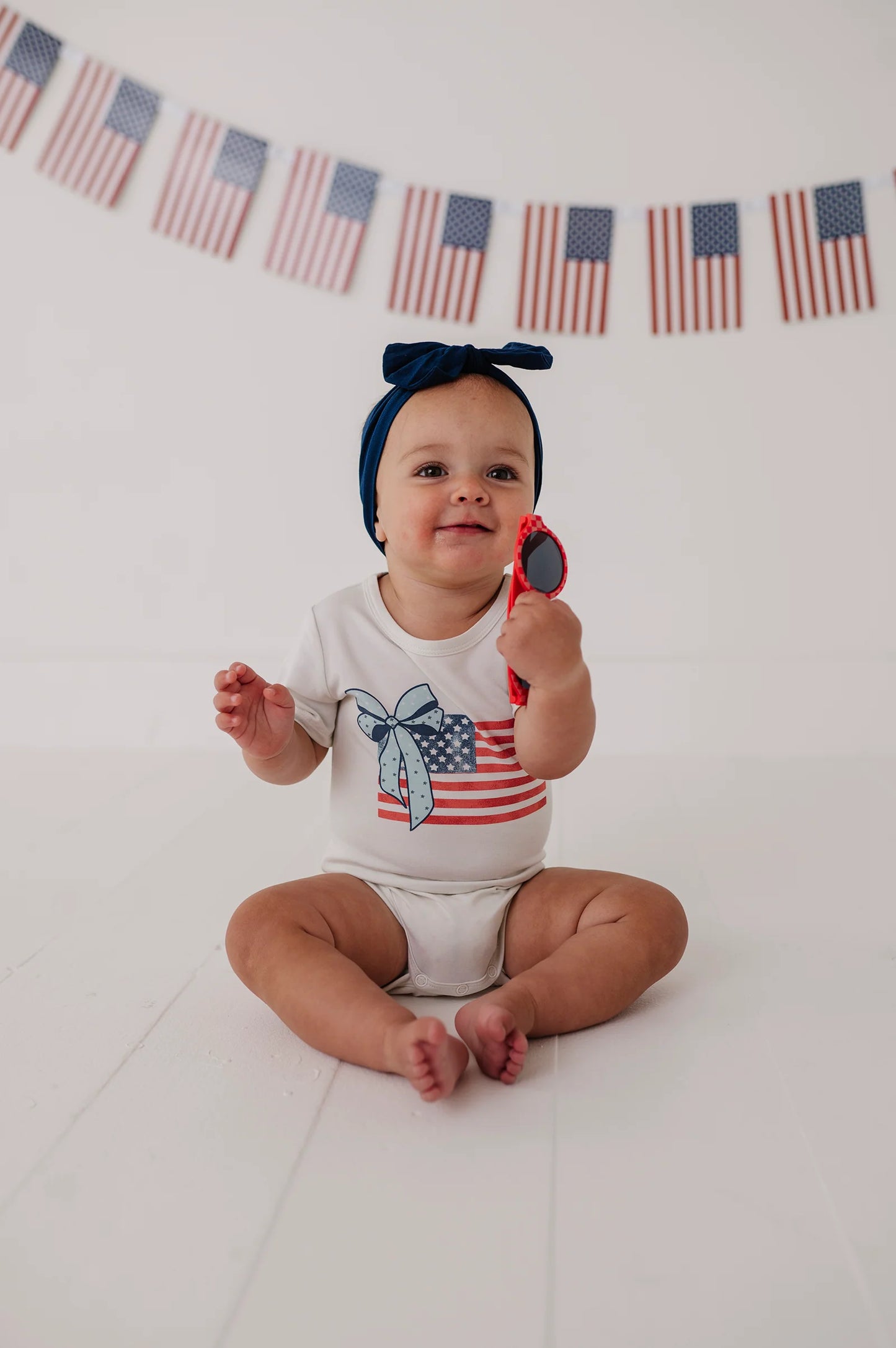 American Flag Onesie