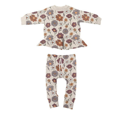 Bouquet Ruffle Sweatsuit