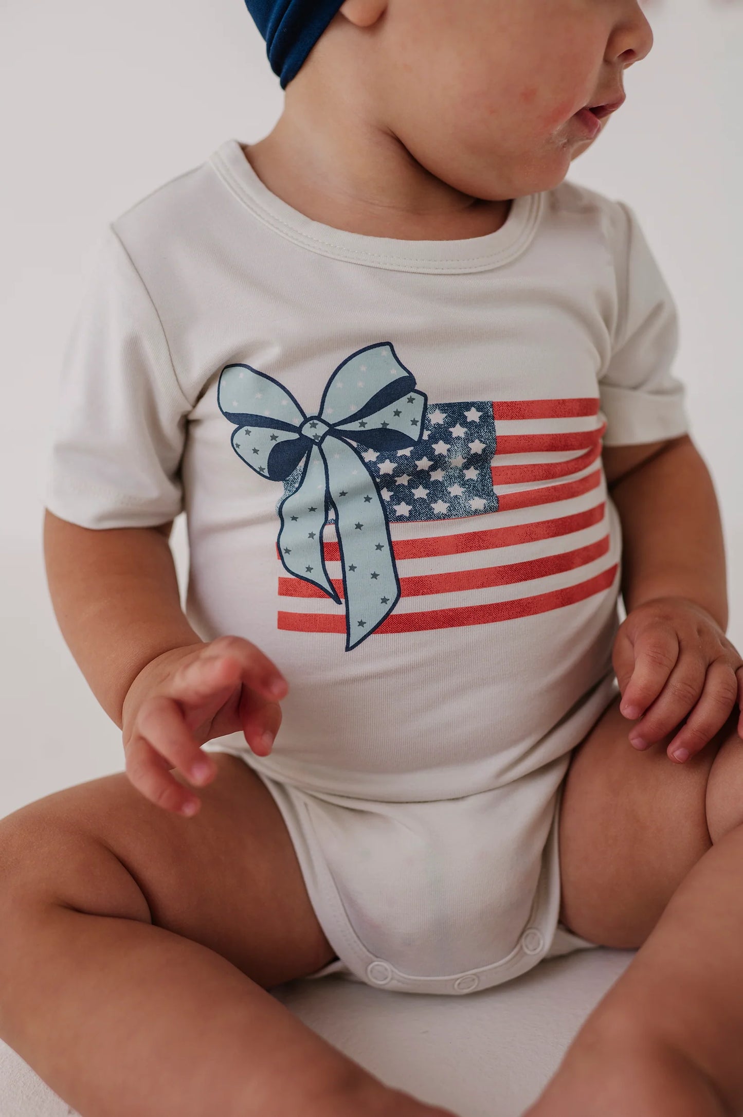 American Flag Onesie