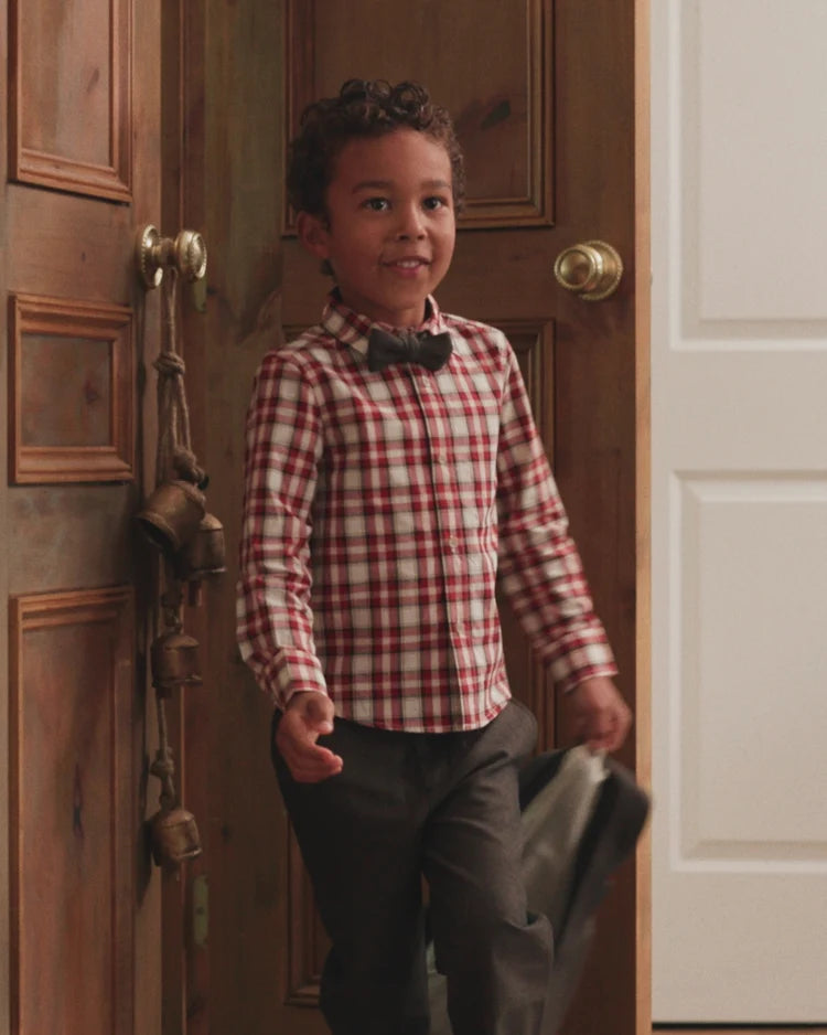 Harrison Button Down Holiday Tartan