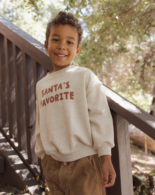 Relaxed Sweatshirt Santa's Favorite