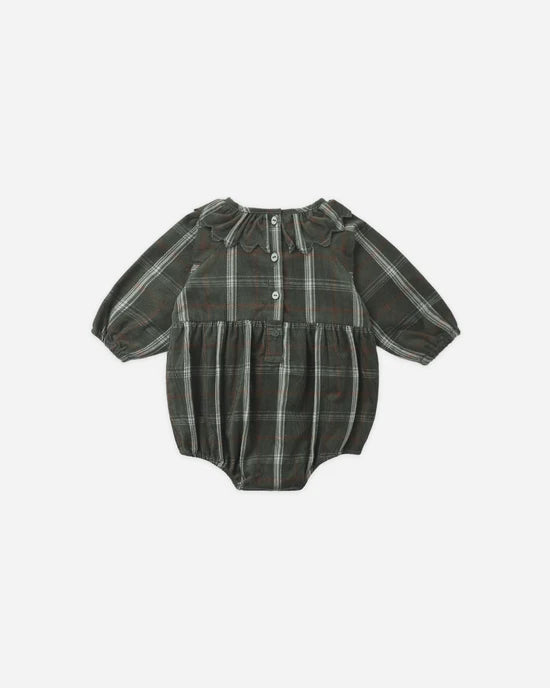Freya Romper Holiday Plaid
