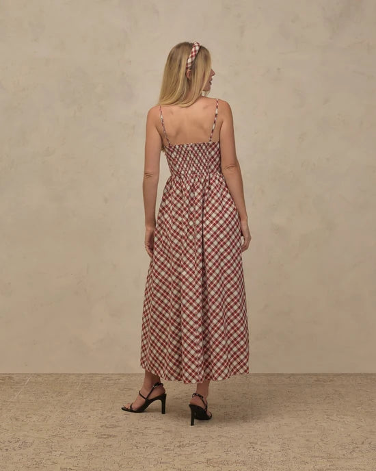 Women's Beatrice Midi Dress Holiday Tartan