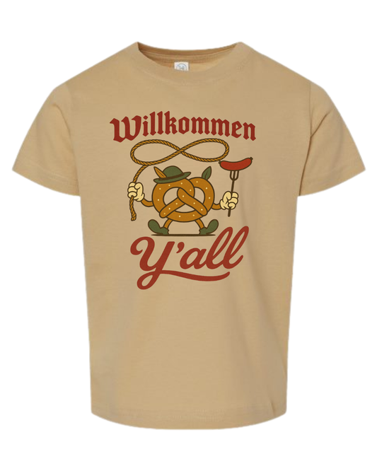 PRE-ORDER: Willkommen Y'all T-Shirt