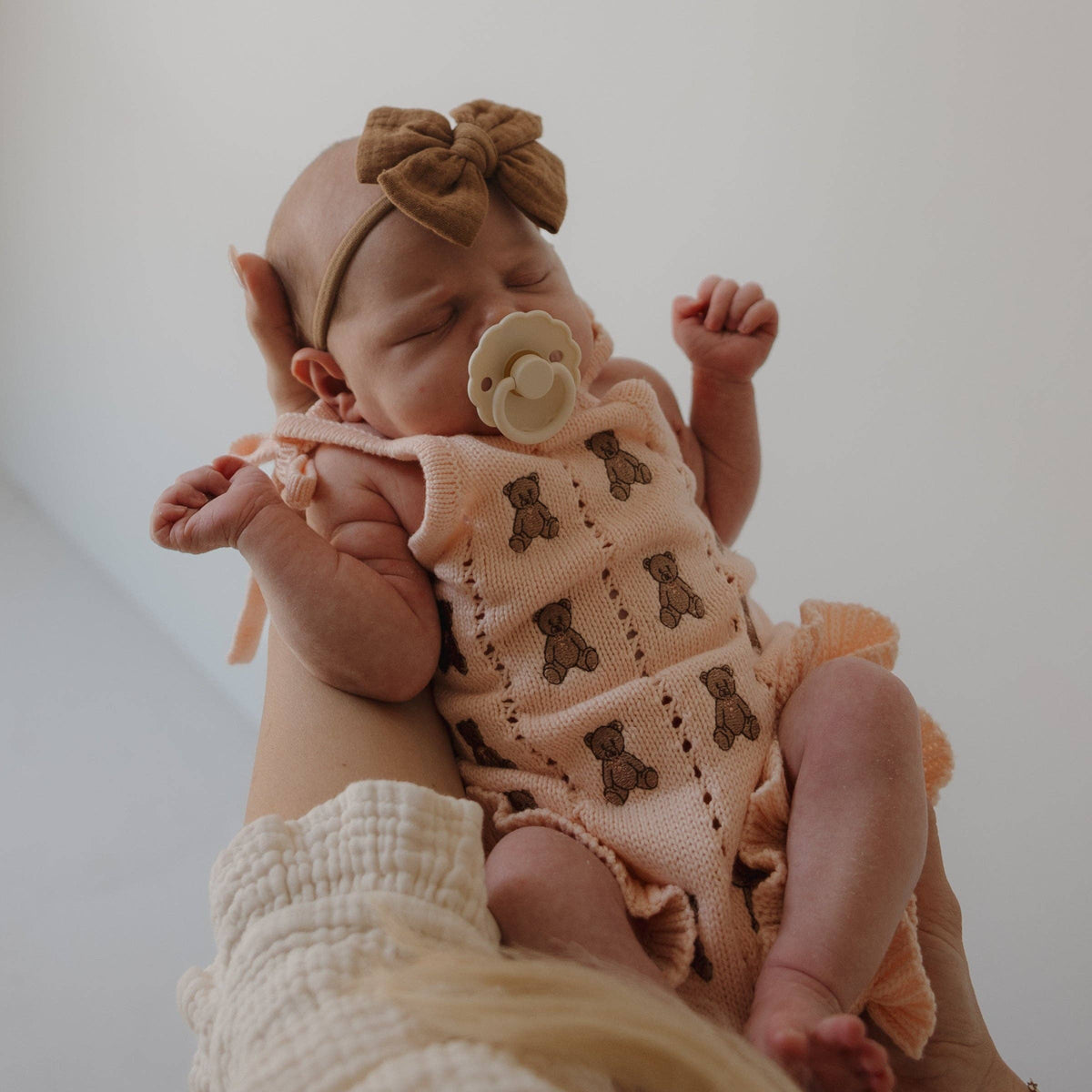 Lottie Knit Ruffle Romper