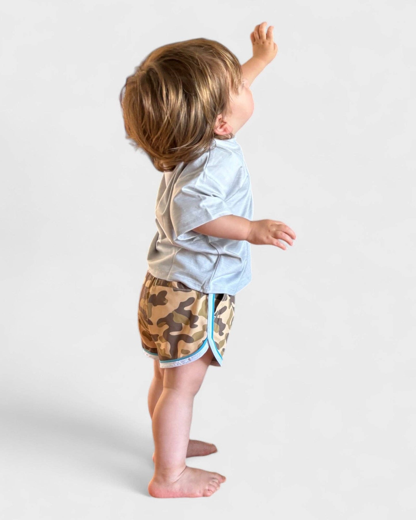 Desert Camo Runner Shorts