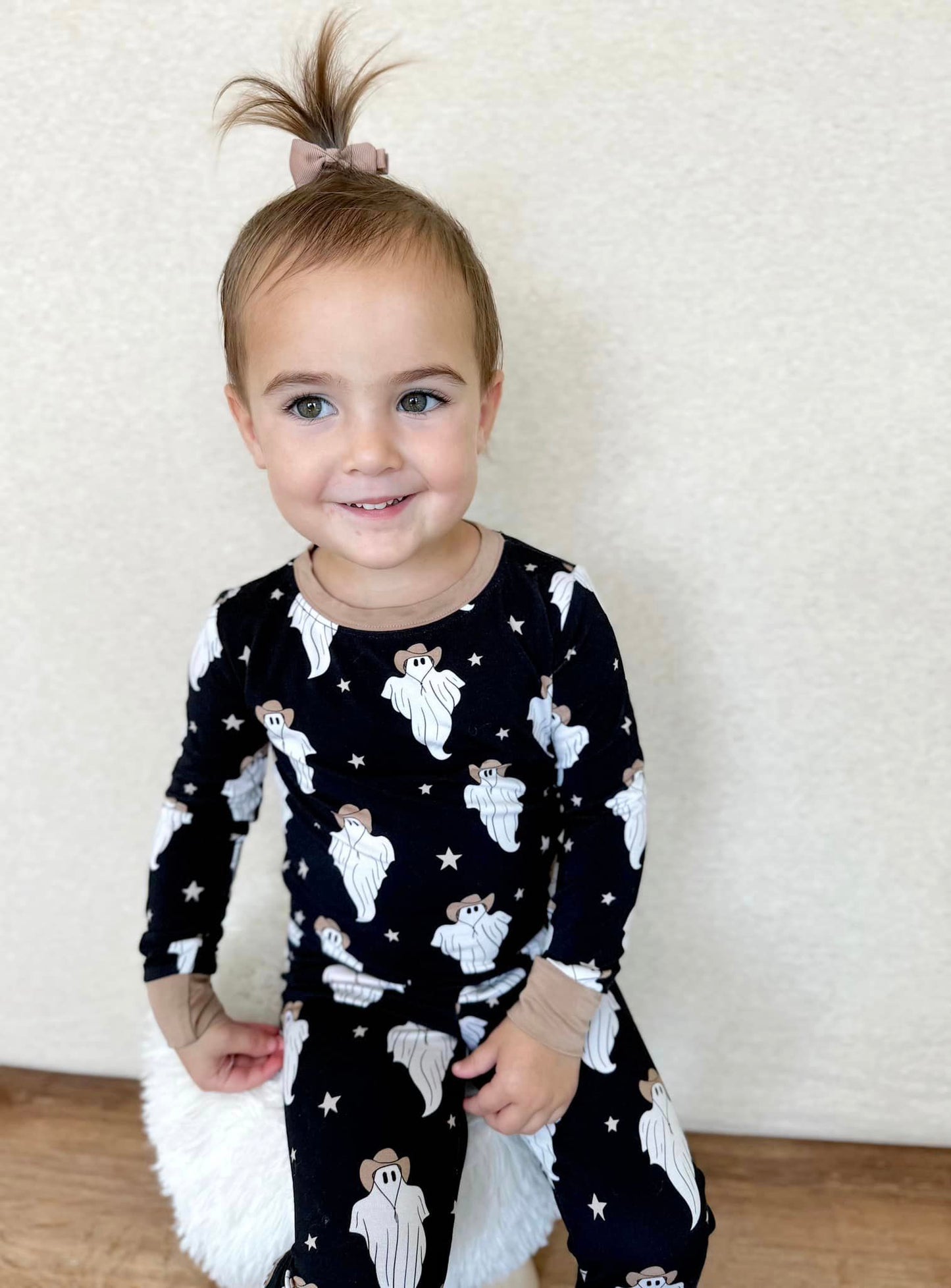 Ghost Cowboy Bamboo Toddler Set