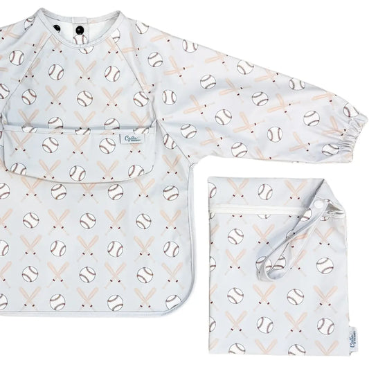 Baseball Long Sleeve Bib
