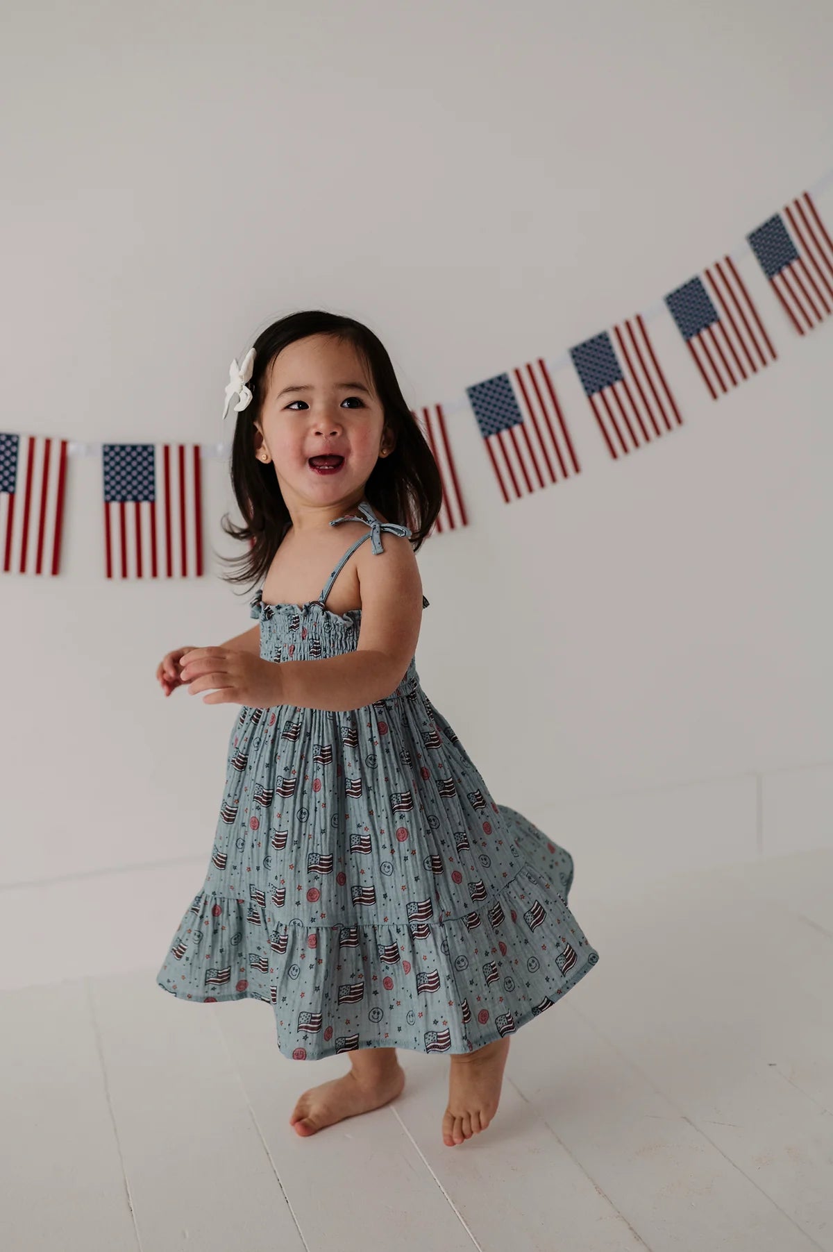 American Tiered Dress